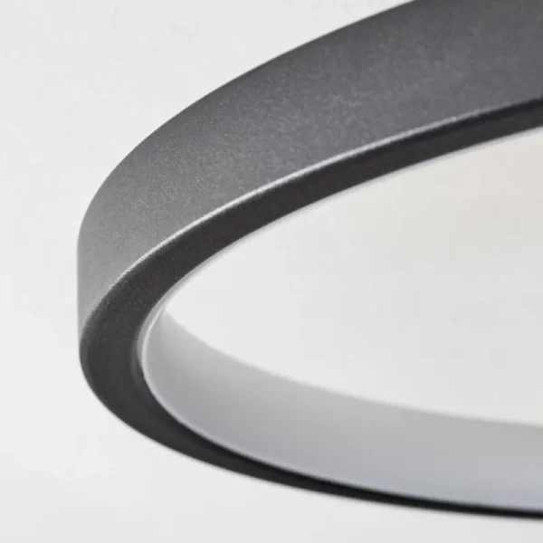 hofstein Plafonnier Rodekro LED Écru, Noir, 1 lumière* Lampes Modernes
