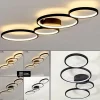hofstein Plafonnier Rodekro LED Noir, 1 lumière* Lampes Modernes