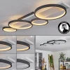 hofstein Plafonnier Rodekro LED Noir, Blanc, 1 lumière* Lampes Modernes