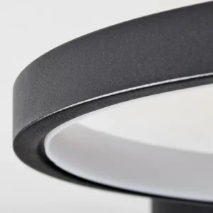 hofstein Plafonnier Rodekro LED Noir, 1 lumière* Lampes Modernes