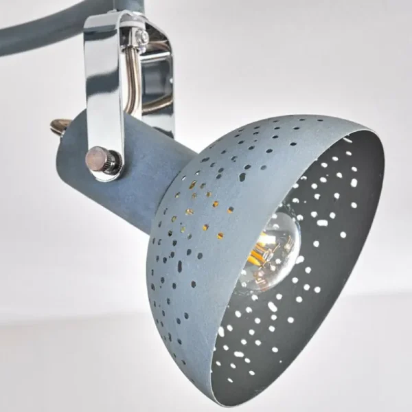 hofstein Plafonnier Ronia Gris, 3 lumières* Lampes Modernes
