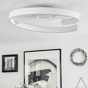 hofstein Plafonnier Rosemond LED Blanc, 1 lumière* Lampes Modernes