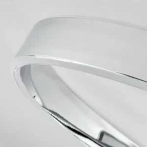 hofstein Plafonnier Rosemond LED Chrome, Blanc, 1 lumière* Lampes Modernes