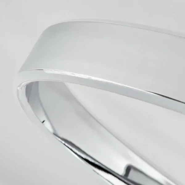 hofstein Plafonnier Rosemond LED Chrome, Blanc, 1 lumière* Lampes Modernes
