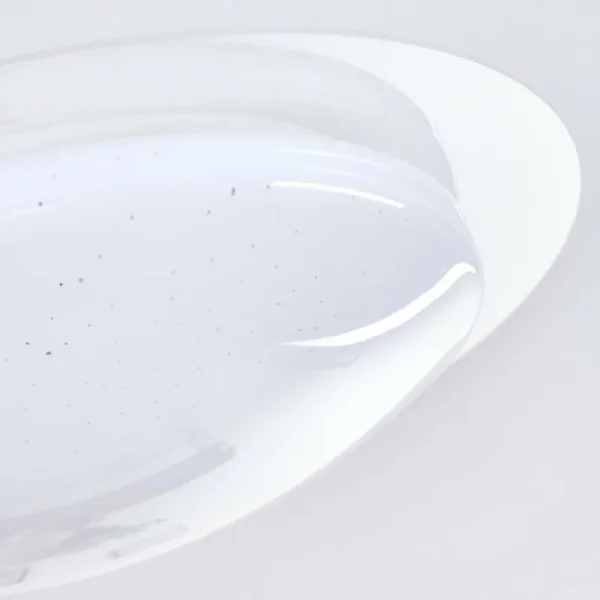 hofstein Plafonnier Rosenga LED Blanc, 1 lumière, Télécommandes* Lampes Modernes