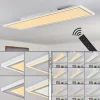 hofstein Plafonnier Salamo LED Blanc, 2 lumières, Télécommandes* Lampes Modernes