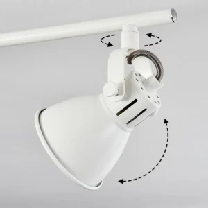 hofstein Plafonnier Salinas LED Blanc, 4 lumières* Lampes Modernes