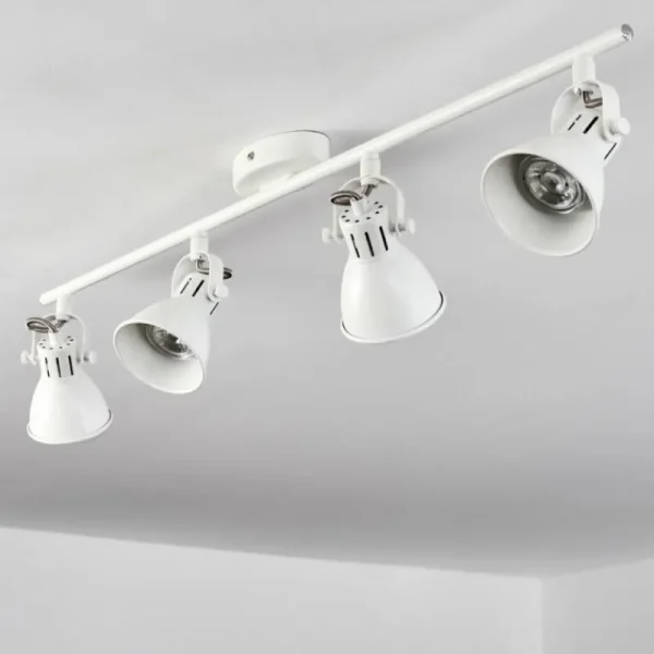 hofstein Plafonnier Salinas LED Blanc, 4 lumières* Lampes Modernes