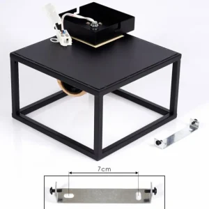 hofstein Plafonnier Salla Bois clair, Noir, 1 lumière* Lampes Modernes