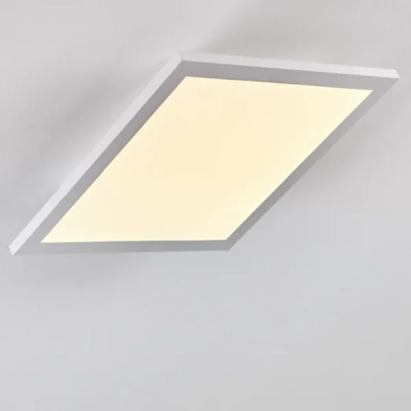 hofstein Plafonnier Salmi LED Aluminium, Blanc, 1 lumière* Lampes Modernes