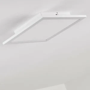 hofstein Plafonnier Salmi LED Aluminium, Blanc, 1 lumière* Lampes Modernes