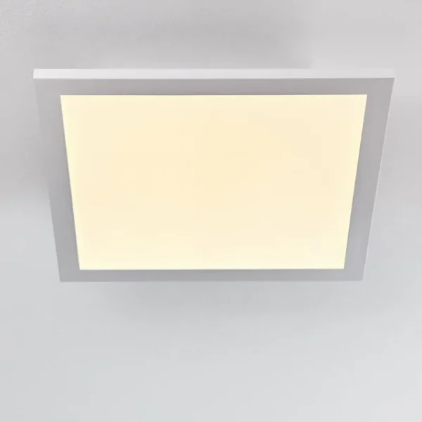 hofstein Plafonnier Salmi LED Aluminium, Blanc, 1 lumière* Lampes Modernes