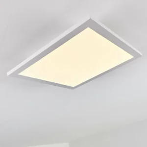 hofstein Plafonnier Salmi LED Aluminium, Blanc, 1 lumière* Lampes Modernes