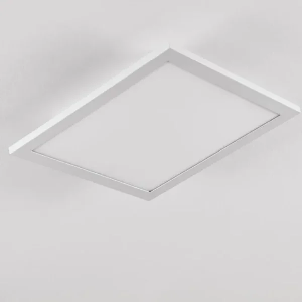 hofstein Plafonnier Salmi LED Aluminium, Blanc, 1 lumière* Lampes Modernes