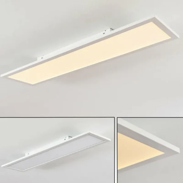 hofstein Plafonnier Salmi LED Blanc, 1 lumière* Lampes Modernes