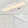 hofstein Plafonnier Salmi LED Blanc, 1 lumière, Télécommandes* Lampes Modernes