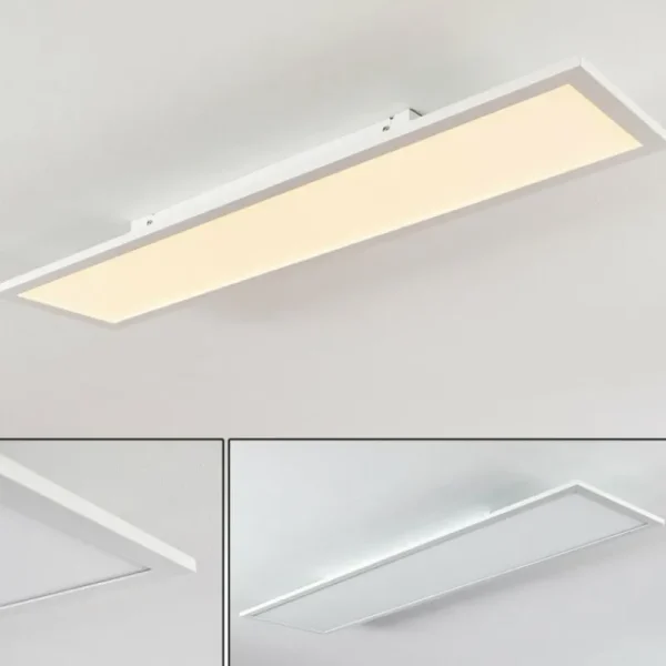 hofstein Plafonnier Salmi LED Blanc, 1 lumière* Lampes Modernes