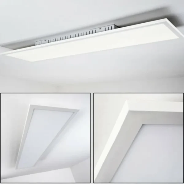 hofstein Plafonnier Salmi LED Blanc, 1 lumière* Lampes Modernes