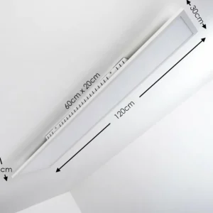 hofstein Plafonnier Salmi LED Blanc, 1 lumière* Lampes Modernes