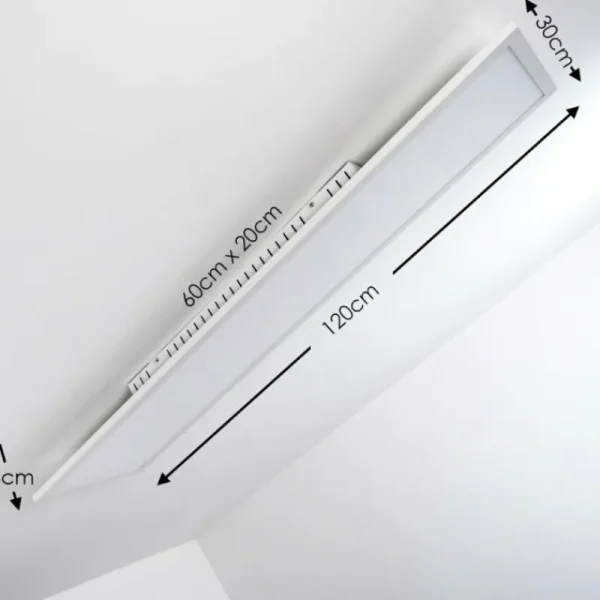 hofstein Plafonnier Salmi LED Blanc, 1 lumière* Lampes Modernes