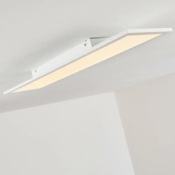 hofstein Plafonnier Salmi LED Blanc, 1 lumière* Lampes Modernes