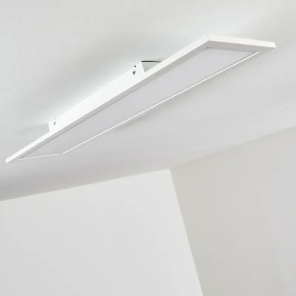 hofstein Plafonnier Salmi LED Blanc, 1 lumière* Lampes Modernes