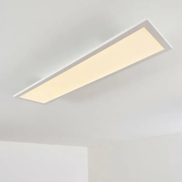 hofstein Plafonnier Salmi LED Blanc, 1 lumière* Lampes Modernes