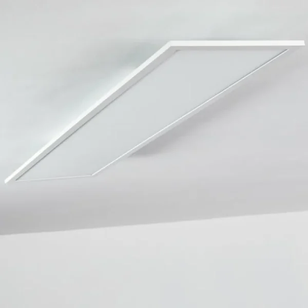 hofstein Plafonnier Salmi LED Blanc, 1 lumière* Lampes Modernes