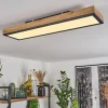 hofstein Plafonnier Salmi LED Couleur bois, Noir, Blanc, 1 lumière* Lampes Modernes