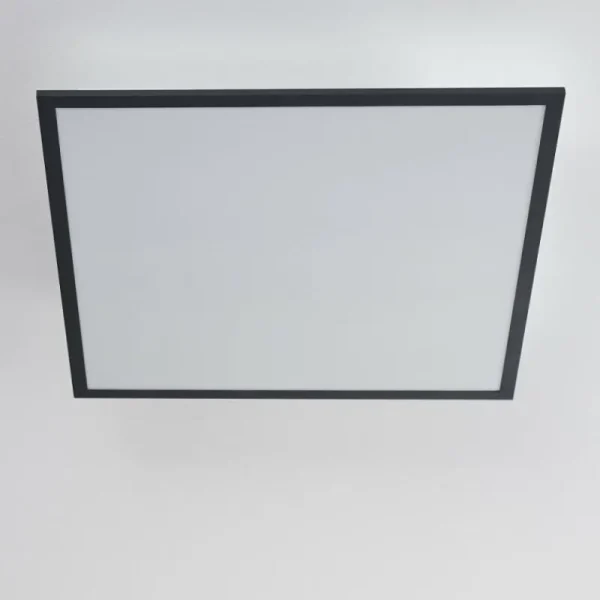 hofstein Plafonnier Salmi LED Gris, Blanc, 1 lumière* Lampes Modernes