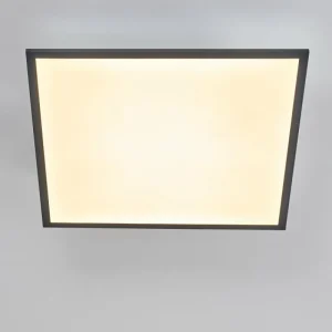 hofstein Plafonnier Salmi LED Gris, Blanc, 1 lumière* Lampes Modernes