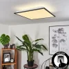 hofstein Plafonnier Salmi LED Noir, Blanc, 2 lumières* Lampes Modernes
