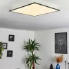 hofstein Plafonnier Salmi LED Noir, Blanc, 1 lumière* Lampes Modernes