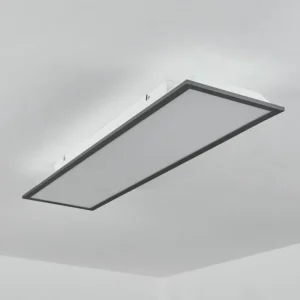 hofstein Plafonnier Salmi LED Noir, Blanc, 1 lumière* Lampes Modernes