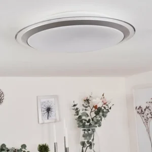 hofstein Plafonnier Sapioris LED Argenté, 1 lumière* Lampes Modernes