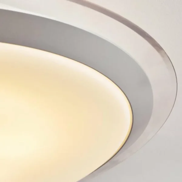 hofstein Plafonnier Sapioris LED Argenté, 1 lumière* Lampes Modernes