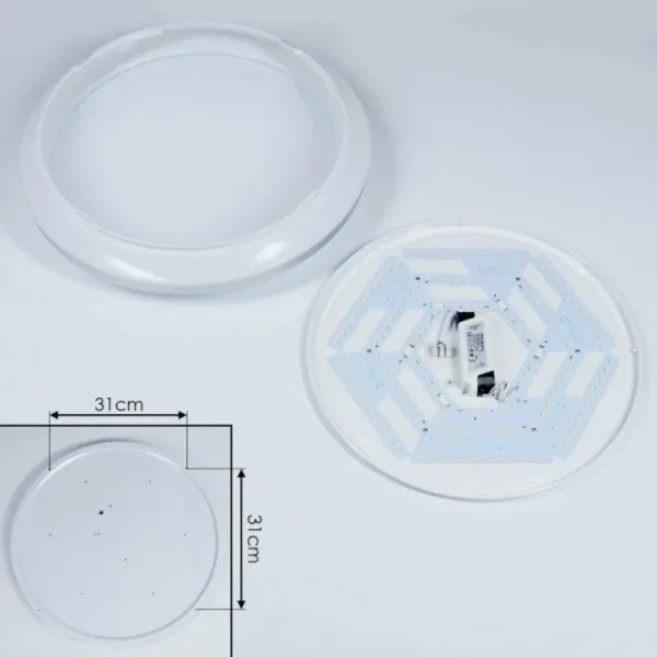 hofstein Plafonnier Sapioris LED Blanc, 1 lumière* Lampes Modernes
