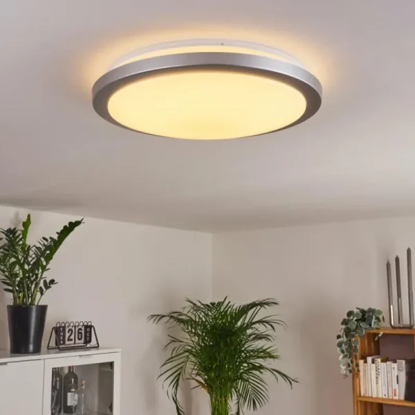 hofstein Plafonnier Sapioris LED Blanc, 1 lumière* Lampes Modernes