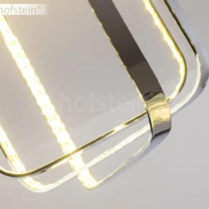 hofstein Plafonnier Sepino LED Chrome, 1 lumière* Lampes Modernes