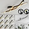 hofstein Plafonnier Serlande LED Noir, 1 lumière* Lampes Modernes