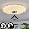 hofstein Plafonnier Shoi LED Blanc, 1 lumière, Détecteur de mouvement* Lampes Modernes