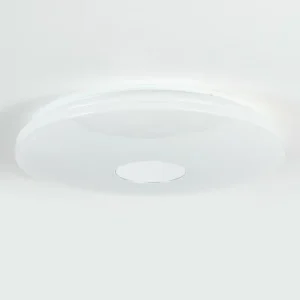 hofstein Plafonnier Shoi LED Blanc, 1 lumière, Détecteur de mouvement* Lampes Modernes