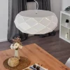 hofstein Plafonnier Shouver LED Blanc, 1 lumière* Lampes Modernes