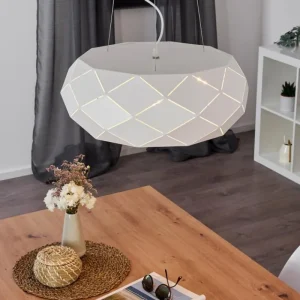 hofstein Plafonnier Shouver LED Blanc, 1 lumière* Lampes Modernes