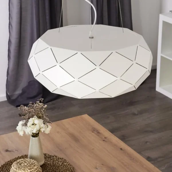hofstein Plafonnier Shouver LED Blanc, 1 lumière* Lampes Modernes