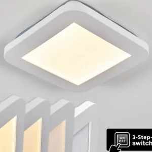 hofstein Plafonnier Siguna LED Blanc, 1 lumière* Lampes Modernes