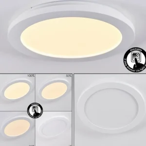 hofstein Plafonnier Siguna LED Blanc, 1 lumière* Lampes Modernes