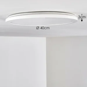 hofstein Plafonnier Siguna LED Blanc, 1 lumière* Lampes Modernes