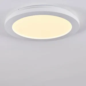 hofstein Plafonnier Siguna LED Blanc, 1 lumière* Lampes Modernes