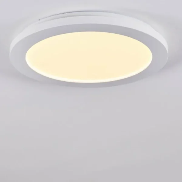 hofstein Plafonnier Siguna LED Blanc, 1 lumière* Lampes Modernes